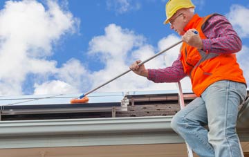 Oxbridge soft wash roof cleaning